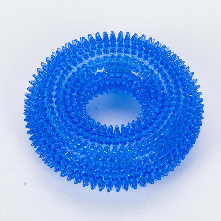 pack of 2pcs dog toys Pet toy bite resistant sound making toy ball dog toy tooth cleaning molar dog toy