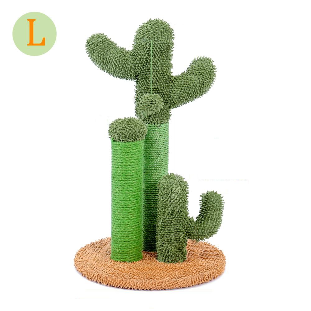 Pet Supplies Cute Cactus Tree Pet Cat Toy With Ball Scratching Post