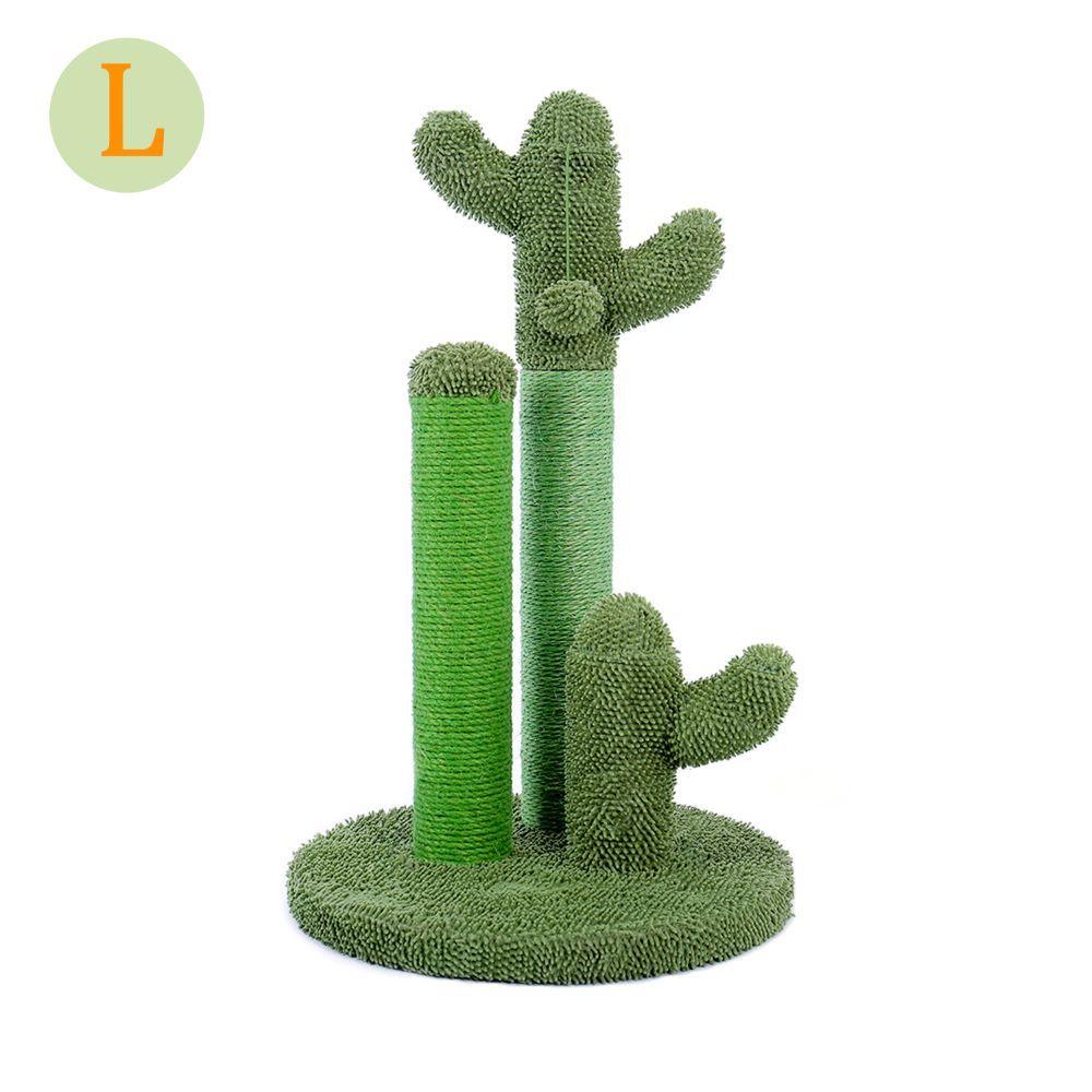 Pet Supplies Cute Cactus Tree Pet Cat Toy With Ball Scratching Post