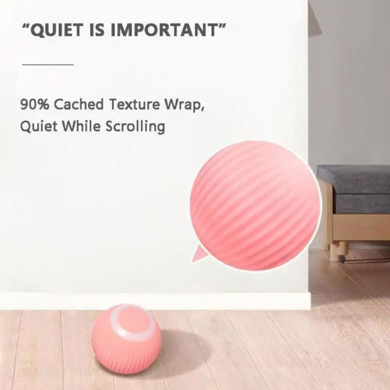 Pet Toy Automatic Rotating Ball Cat Teasing Ball
