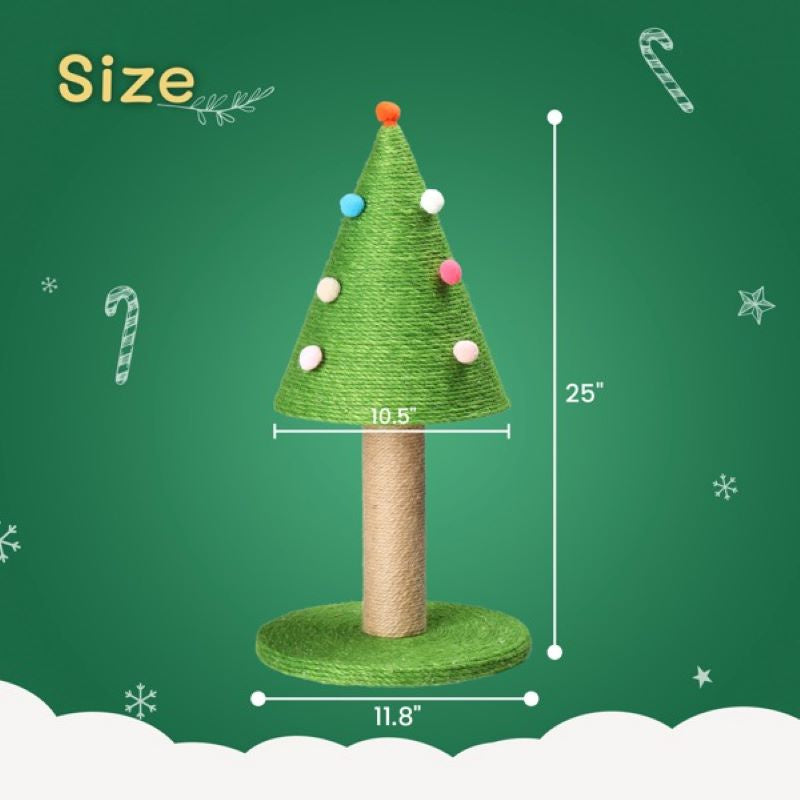 Cat Scratching Post with Natural Sisal Posts for Indoor Cats Game