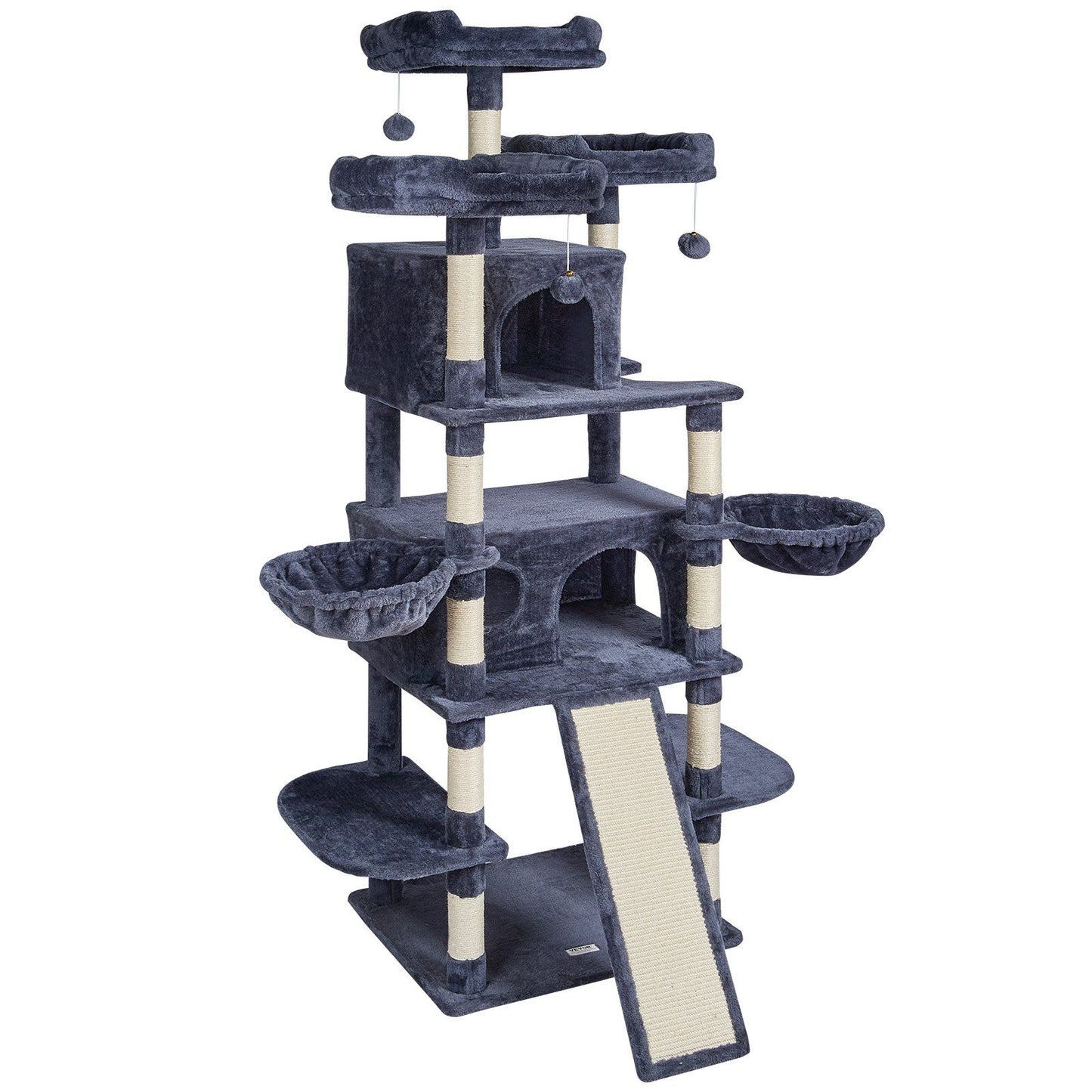 Cat Tree 68.5" Cat Tower for Indoor Cats with Cat Condos Scratching Post